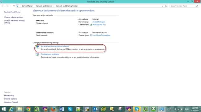 Open Remote Desktop Windows 7 bằng VPN