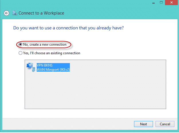 Open Remote Desktop Windows 7 bằng VPN