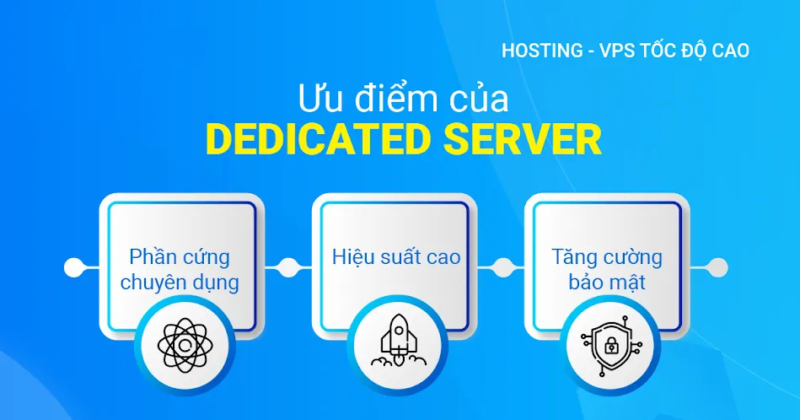 Ưu điểm của Dedicated Server - TRUMVPS
