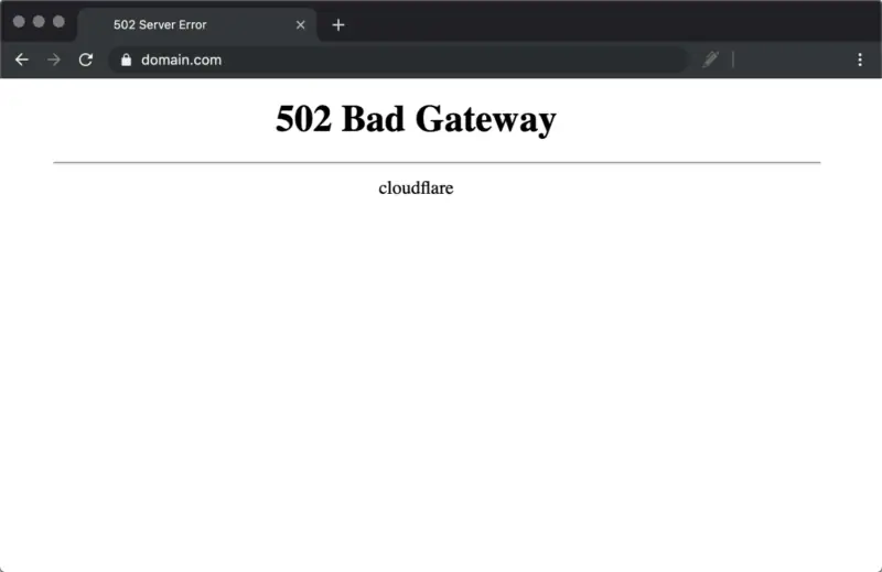 Nguyên Nhân Và Cách Khắc Phục 502 Bad Gateway