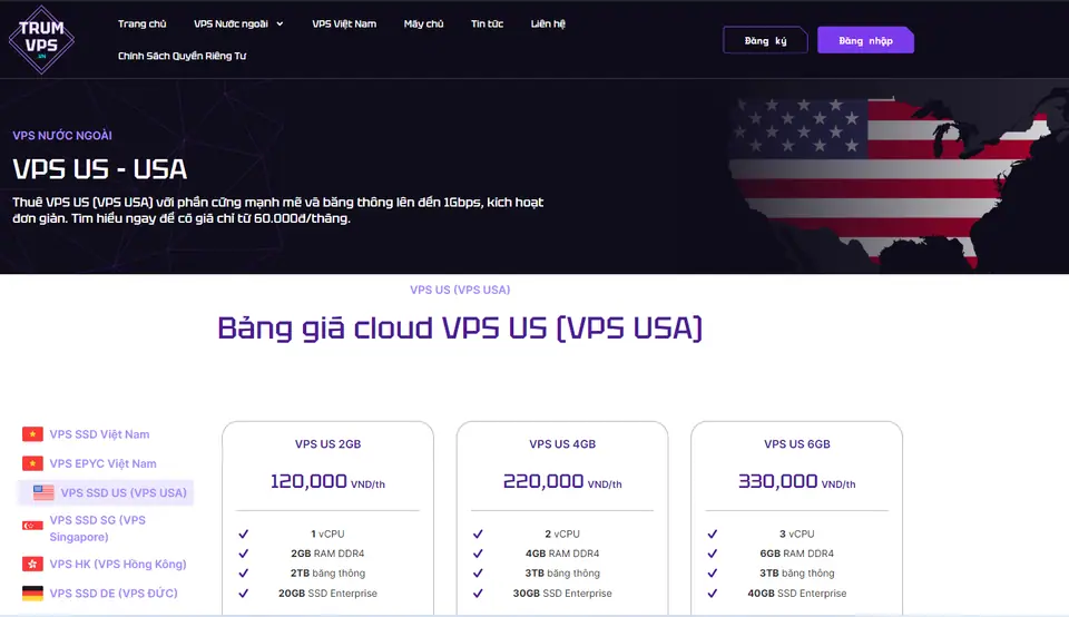 Top 5 Lý Do Nên Mua VPS US tại TrumVPS