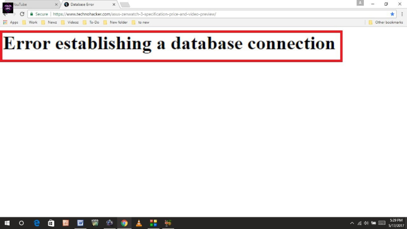 Tìm Hiểu Lỗi Database Là Gì Và Cách Khắc Phục